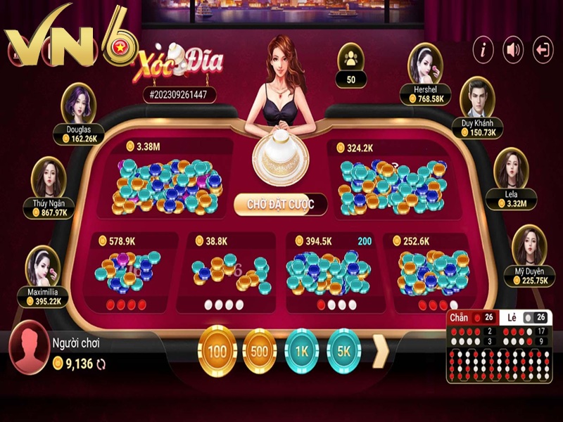 xóc đĩa online vn6