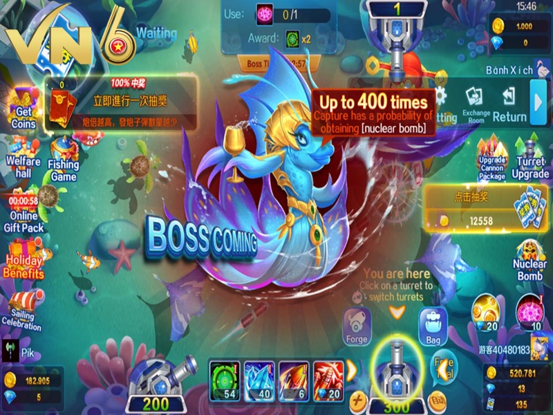 lưu ý chơi bắn cá online vn6